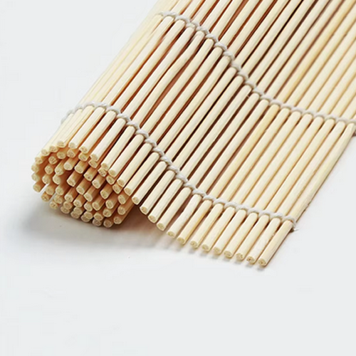 KreaMat Premium™ – Tapis à sushi en bambou finition blanche