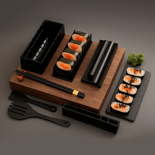 KreaMaki™ – Kit complet de fabrication de sushi (10 pièces)